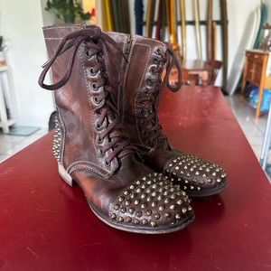 Steve Madden Studded Combat Boots